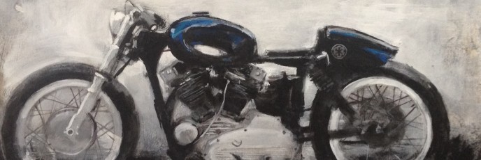 Cafe Ironhead
mixed media    11"x14"